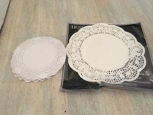 Doilies large and small