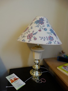 Elegant bedside lamp