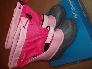 For sale kids Columbia winter boots- size youth 2. Brand new