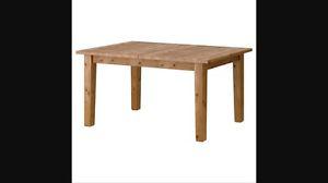 Large pine dining table - IKEA
