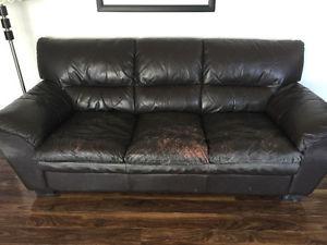 Leather Couch