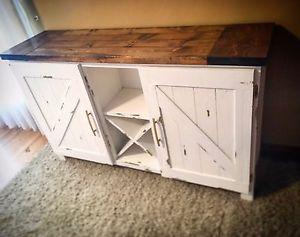 Locally Made Farmhouse Cabinet made to order