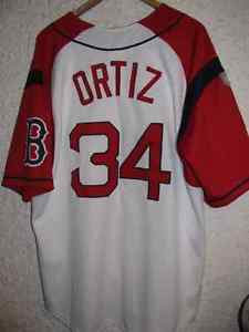 MLB David Ortiz Red Sox Jersey