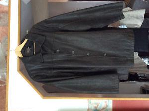 Men's Danier leather coat size 3x colour brown