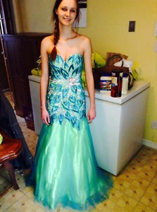 Mermaid prom dress