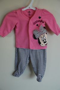 "Minnie Mouse" outfit Size 0-3 months