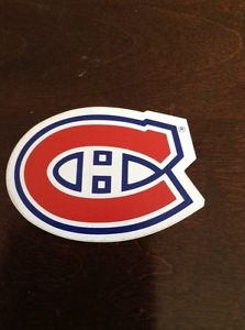 Montreal Canadiens Sticker 3"x 2" approx