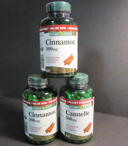 Nature's Bounty Cinnamon Supplements