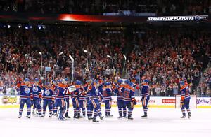 Oilers playoffs lower bowl