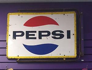 Pepsi sign with original bracket