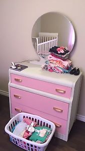 Refinished Antique solid wood dresser