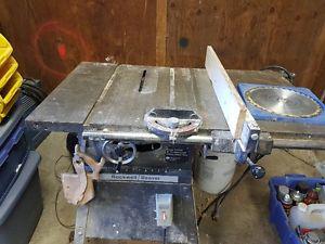 Rockwell/beaver 10 inch table saw