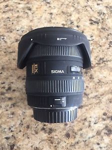 Sigma  lens canon mount