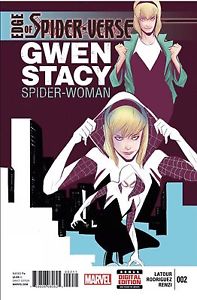 Spider-Verse 2 Gwen Stacy Spider-Woman Comic