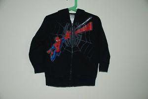 "Spiderman" zippered hoodie Size 4