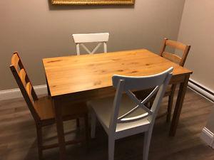 Table, Chairs & Stools