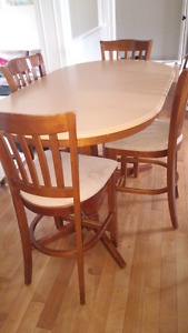 Table and chairs