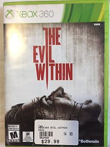 The evil within Xbox 360