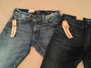 Two pairs of jeans