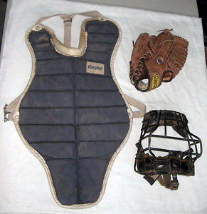Vintage Baseball Cooper Catcher's Gear and mask,