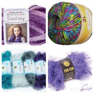 Wanted: Wanted: Sashay, Fun Fur, Eyelash & Trellis Yarn