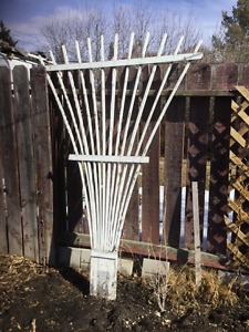 Wooden trellis