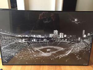 Wrigley Field Chicago Cubs Stadium custom framed