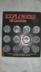 's Shell Oil 12 pc Set of Explorers of Canada