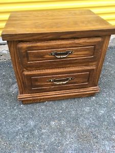 1 Thick Wooden Bedside Table for SALe
