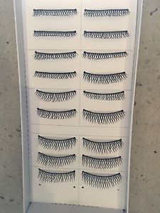 9 pairs of false lashes