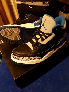  Air Jordan 3 Retro Sport Blue (size 10)