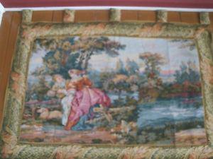 Beautiful Wall tapestry of Victorian era scenery!
