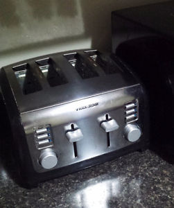 Black&Decker 4 slice toaster