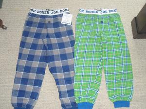 Boxer joe pj pants--one still with tag on
