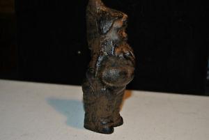 Cast Iron Gnome Figurine Paperweight