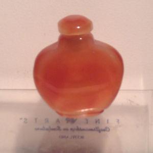 Chinese Antique Stone Red Agate Snuff Bottle # 2