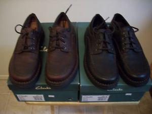 Clark's leather ranger shoes