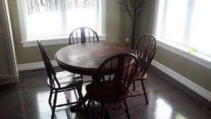 Dining set and chairs