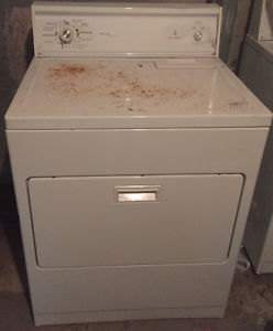 Dryer kenmore heavy duty, works but doesn't puff