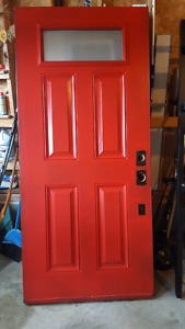 Exterior Metal Door