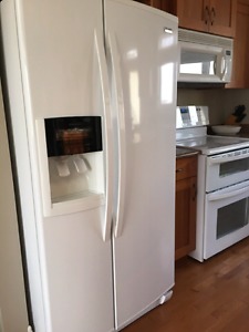 Fridge stove microwave and dishwasher