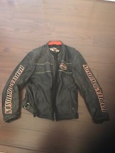 Harley Davidson Genuine HD leather riding jacket