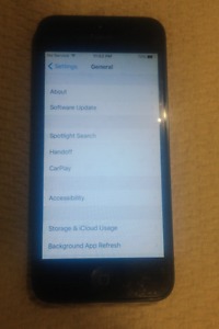 Iphone 5 black slate telus koodo locked no contract
