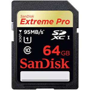 Like New - SanDisk Extreme Pro 64GB and 32GB SD memory cards