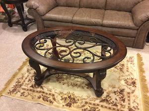 Luxury 4 pieces coffee tables set
