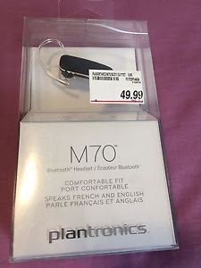NEW Plantronics M70 Bluetooth Headset