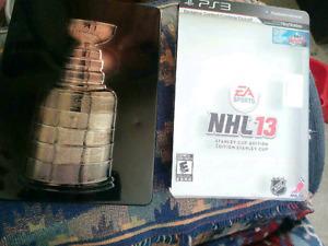 NHL 13 "steel book"stanley cup edition