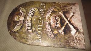 New Collector Motley Crue The End Box Set Book CD Vinyl Lp's
