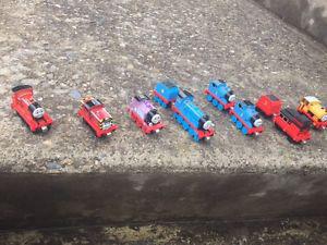 Official Thomas the Train figurines, 11 in total