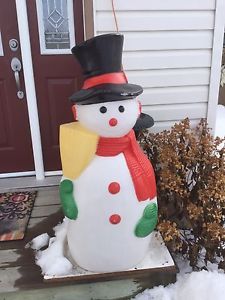 Outdoor Snowman